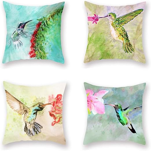 hummingbird pillow cases