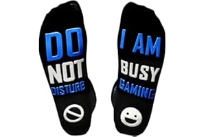 Folouse Easter Basket Stuffers for Teens Boys Easter Basket Essentials Stocking Stuffers Do Not Disturb I'm Gaming Socks