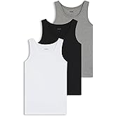 BOSS Mens 3-Pack Classic Cotton Tank Tops