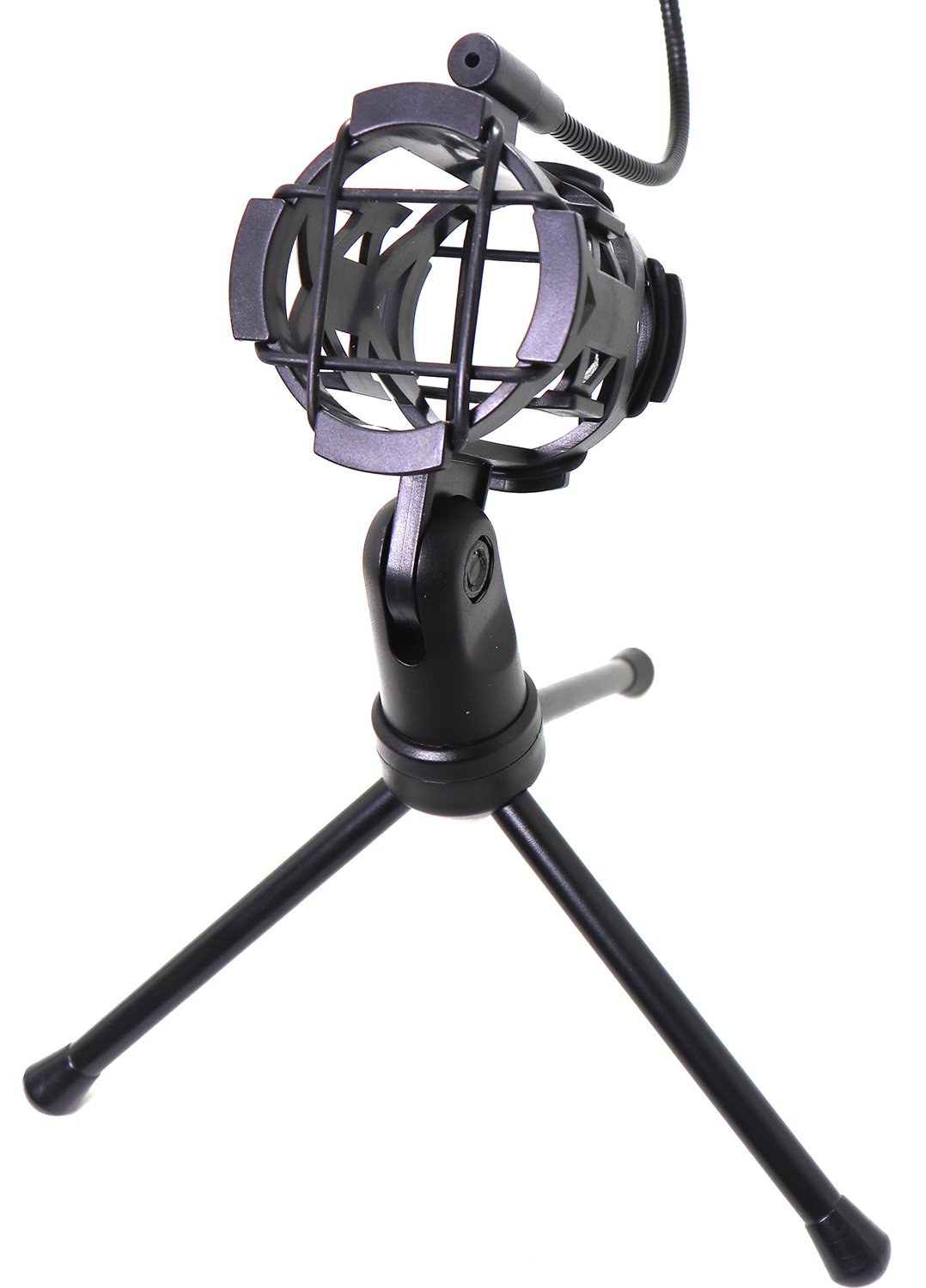 USB Microphone with Suspension Tripod Stand and Double Layer Pop Filter for PC/Laptop Windows or Mac YouTube Twitch Video Recording and Streaming Audio