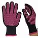 HeyBeauty 1 Pc Heat Resistant Glove, Professional Skidproof Glove for Curling Wand and Flat Iron, Suitable for Left and Right Hands, Fit All Hand Sizes