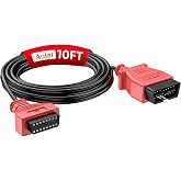 Autel OBD 2 Extension Cable, 10ft 3M, 16 Pin OBD II OBD2 Extension Cord | OBD2 Car Male to Female OBD2 Diagnostic Extender Adapter, for All OBDII Vehicles