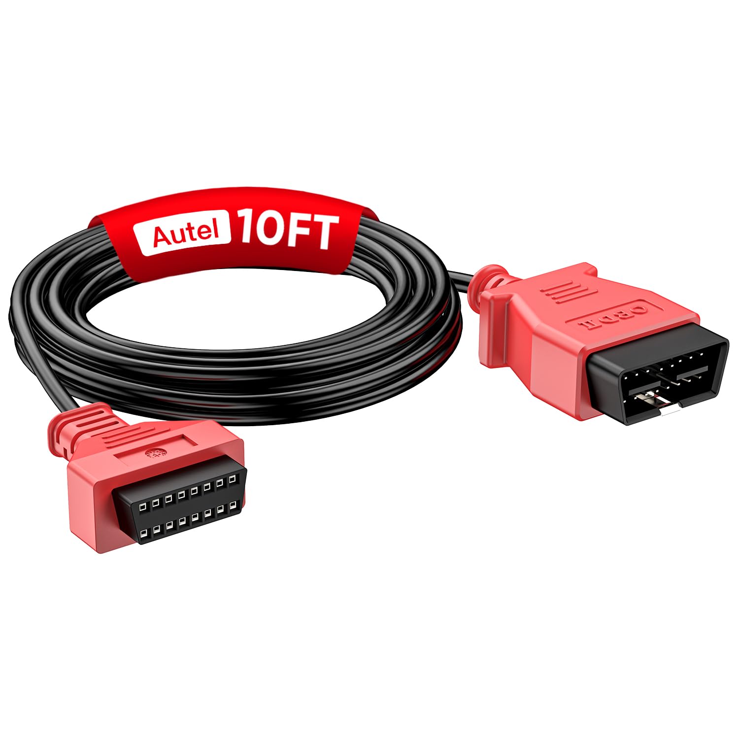 Photo 1 of Autel OBD 2 Extension Cable, Ultra-Long 10ft 3M, 16 Pin OBD II OBD2 Car Male to Female Extension Cord, OBD2 Diagnostic Extender Adapter, for All OBDII Vehicles