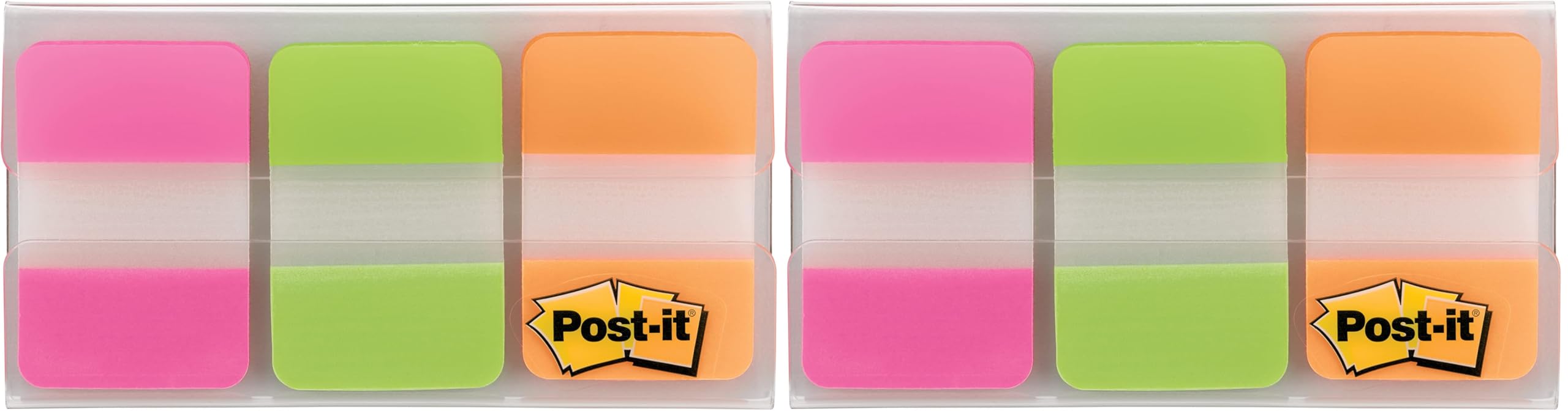 Post-it Index Medium Strong Filing Tabs - Assorted Colour (Pack of 72)