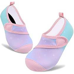 VIFUUR Kids Water Shoes Boys Girls Barefoot Water