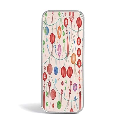 Amazoncom Tin Pencil Case Lantern Use As Pencil