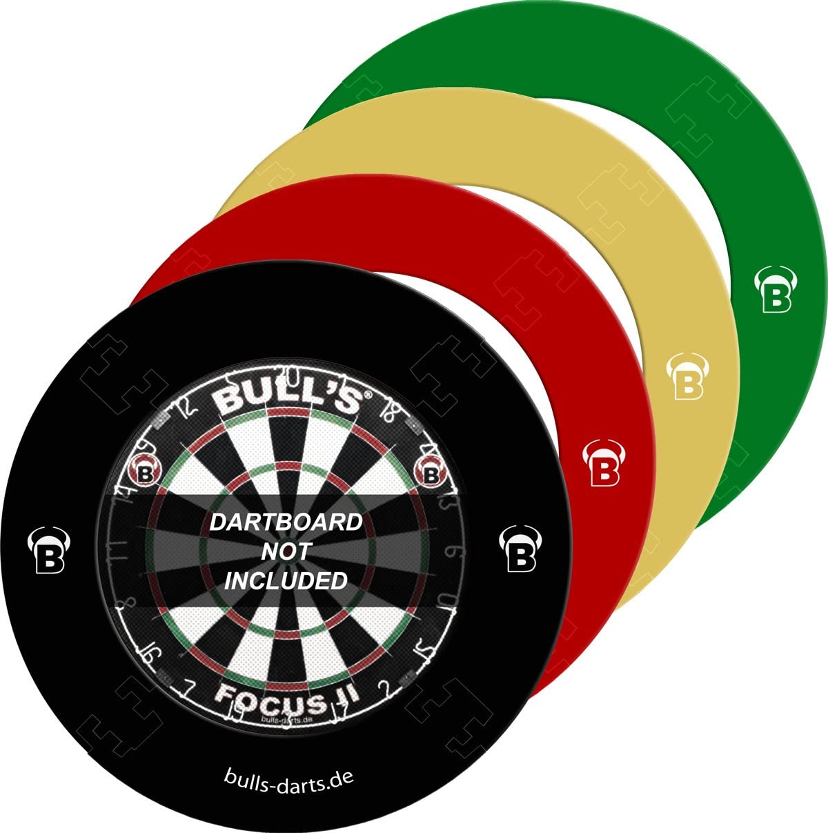 Bull's Black Quarterback EVA Dart Board Surround