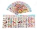 35 Different Sheets 3D Puffy Stickers Kids Stickers (850+) for Teacher, Students, Kids Scrapbooking,Including Animals, Smiley Faces, Cars,Numbers，Letters, Love，Plant and More