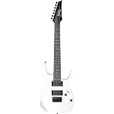 Ibanez GRG 7-String Solid-Body Electric Guitar, Right, White, Full