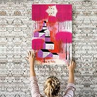 Canvas Wall Art Abstract Tree Canvas Prints Home Artwork Decoration for Living Room,Bedroom - 12x18 inches