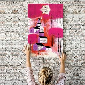 Canvas Wall Art Abstract Tree Canvas Prints Home Artwork Decoration for Living Room,Bedroom - 12x18 inches