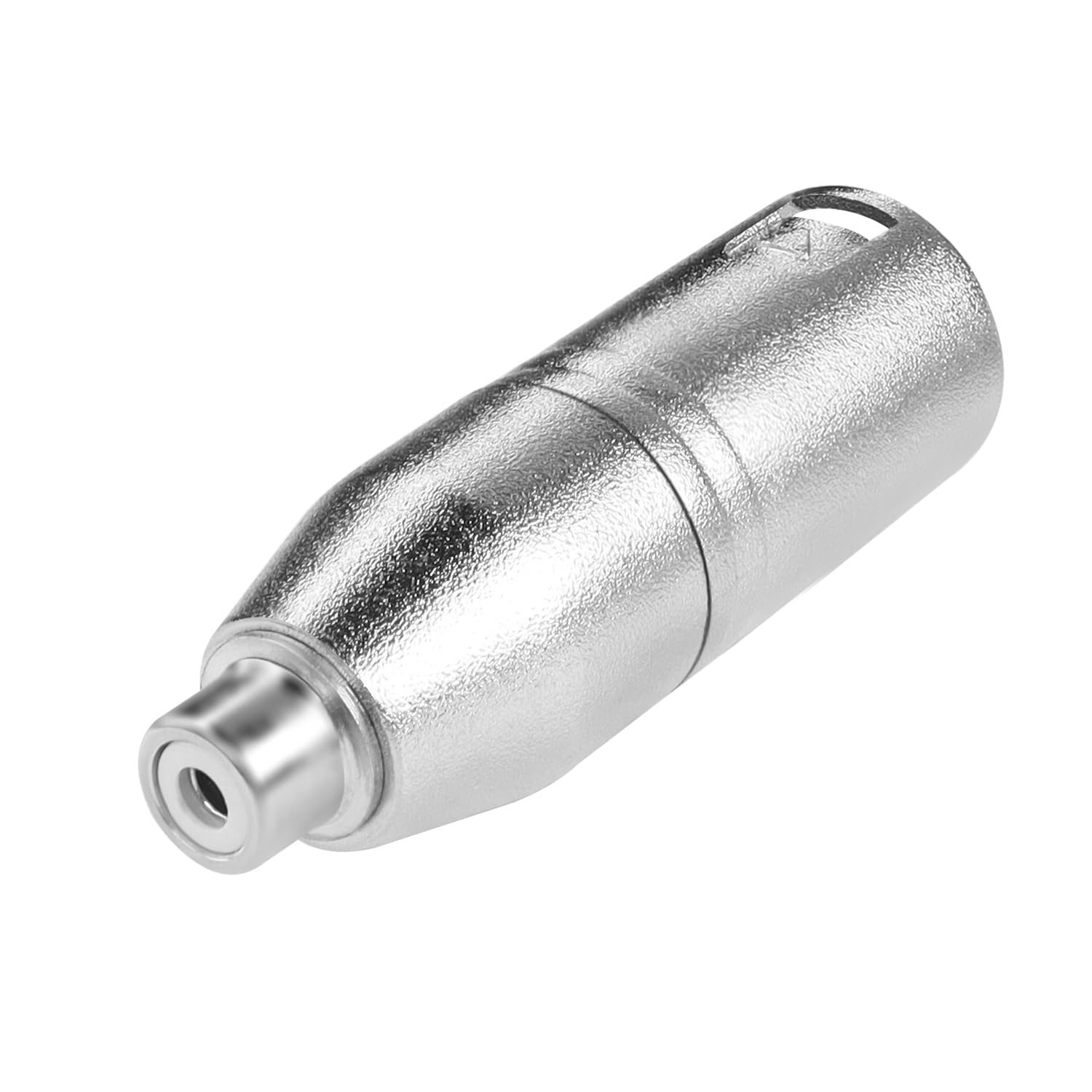 QIANRENON XLR Male to RCA Female Audio Converter Adapter 3Pin XLR Plug to RCA Jack Unbalanced Microphone Connector XLR to RCA conversion plug, for Microphone Amplifier Speaker