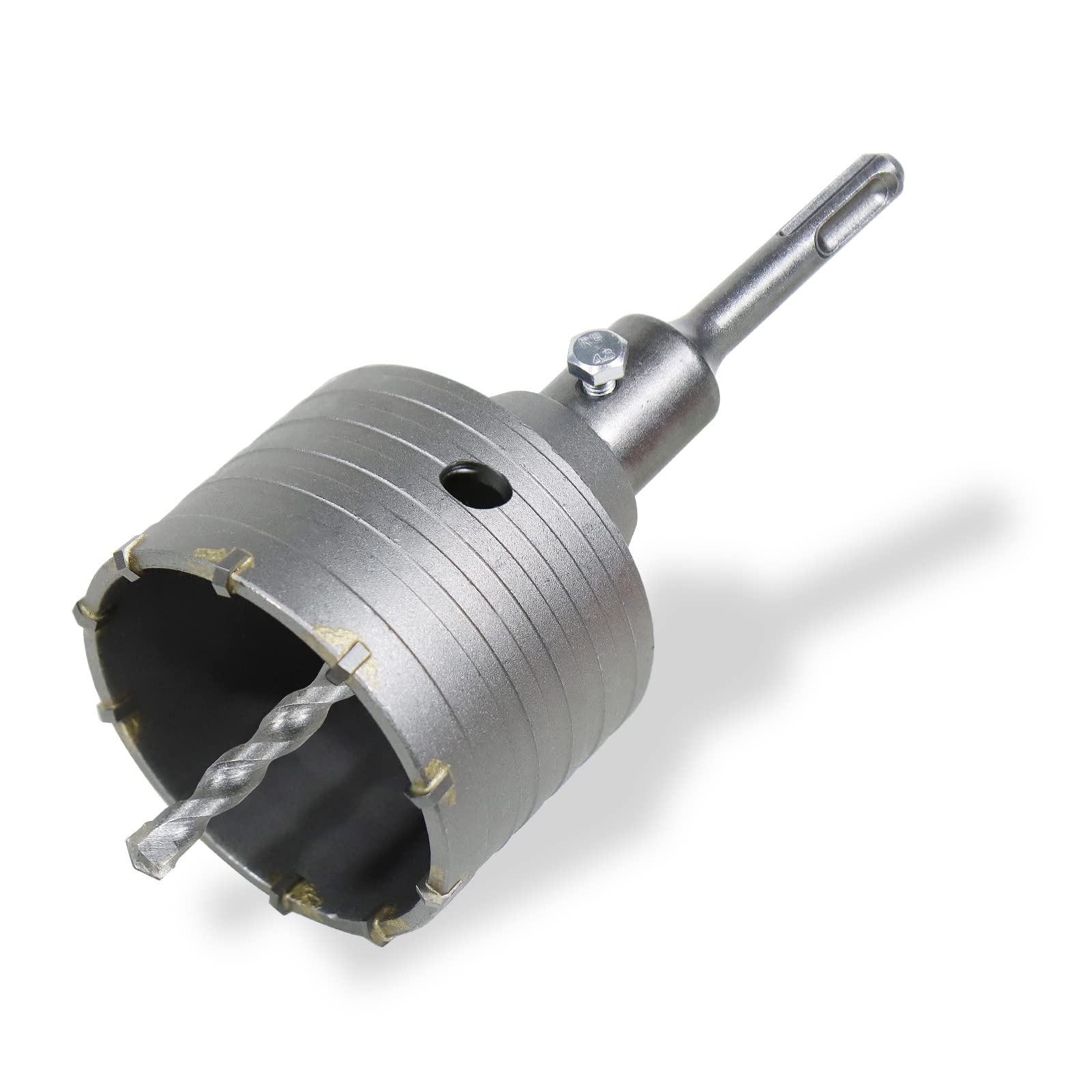 CCLIFE Drill Bit 50-100 mm Socket Drill Bit Concrete with SDS Plus Adaptor Drill Bit Socket for Masonry and Concrete