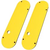 2 Pcs Zero Clearance Inserts for DeWalt Table Saw 7491, 7491RS, 745, 7480, 7490 (Type 1), 744, 746 with Leveling Screws
