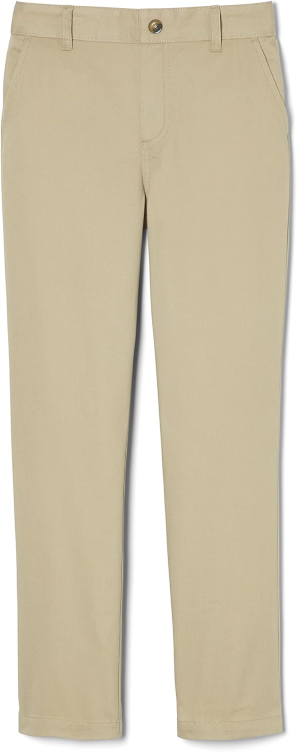 French Toast Girls' Pull-On Twill Pant: Clothing