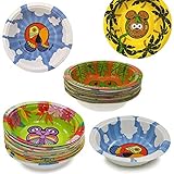 60ct Hefty Zoo Pals Rainforest Collection Animal Bowls Party Disposable Jungle
