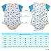 Littleforbig Adult Baby Onesie Diaper Lover (ABDL) Button Crotch Romper Onesie Pajamas-Sleepytime Pattern