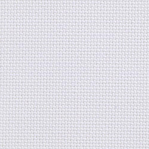 White 11 Count Cotton Aida Cloth 100cm x50cm/39.37"x19.68" 11ct 100% Cotton Yarn Cross Stitch Fabric DIY Embroidery Kit Home Decor Arts Crafts &amp; Sewing Needlework