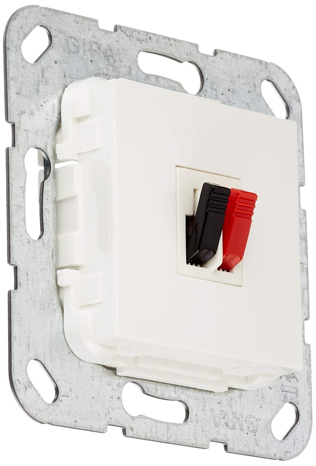 Gira 569203 Speaker Connector 1-Way Use Pure White