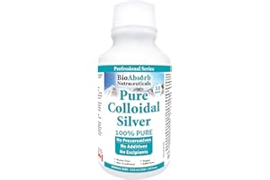 Colloidal Silver Liquid. Highly Bioavailable Pure Solution.10 ppm, 250 ml. No Additives.