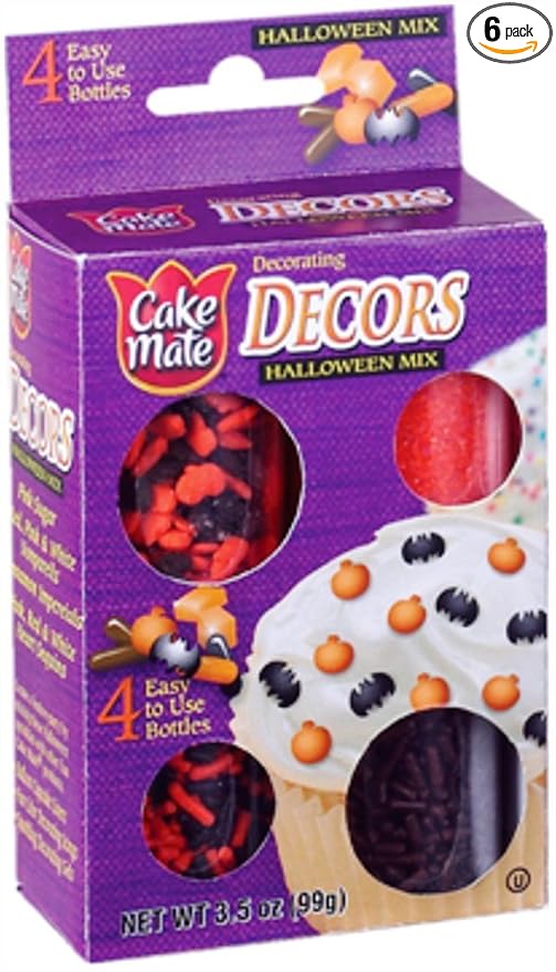 Mccormick cake mate hallwn candy sprinkles asst (052100040448)