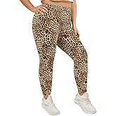 TIYOMI Plus Size Leggings for Women High Waist Full Length Pants Casual Ankle Fall Leggings XL-5XL