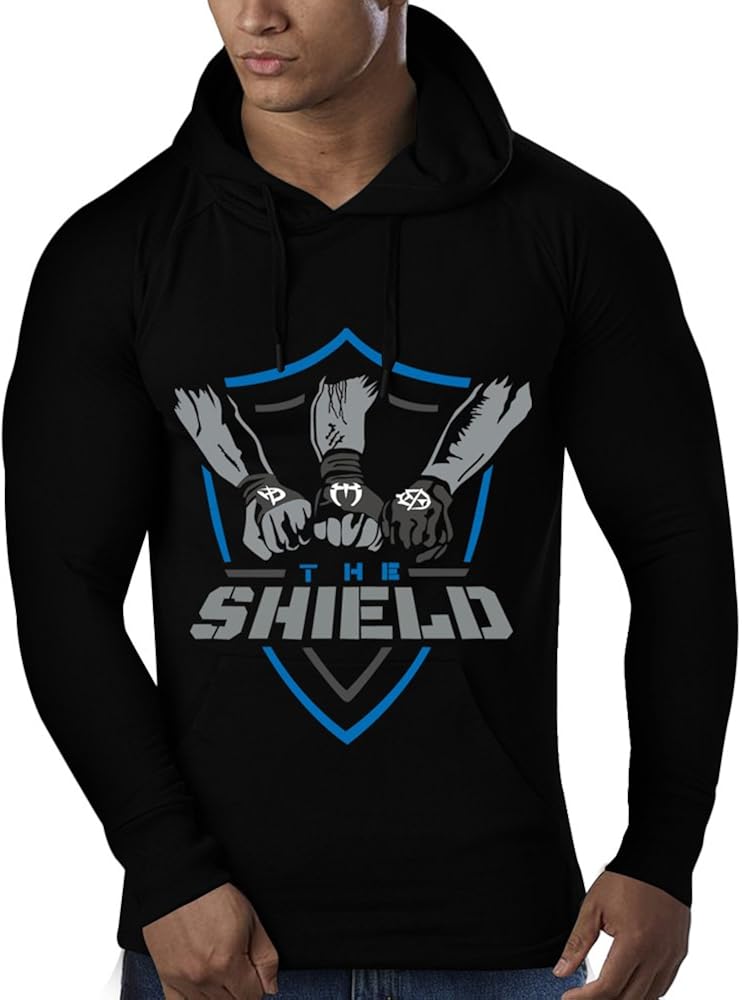 wwe shield hoodie