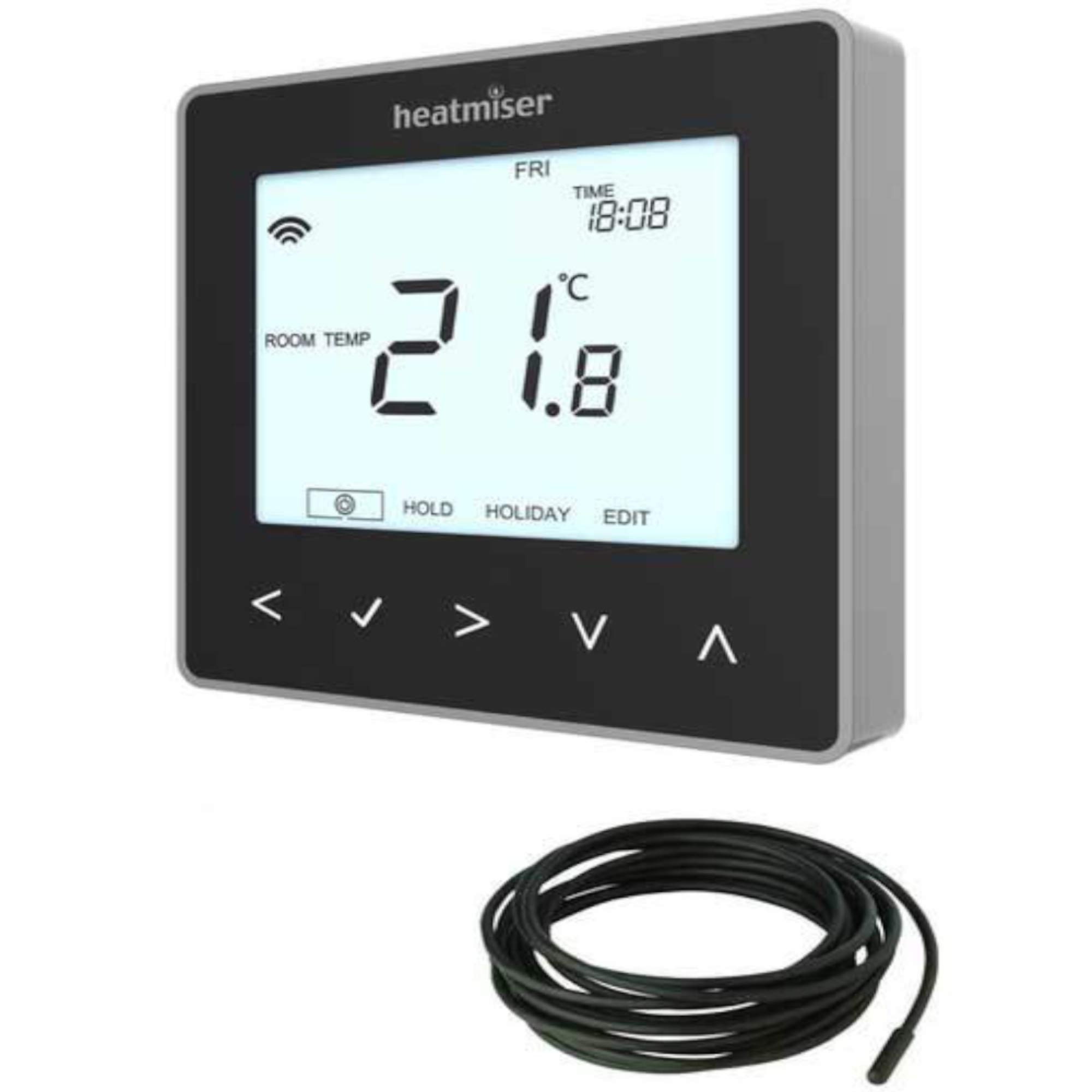 Kudos-Trading - Heatmiser Neo-E Smart Stat Electric Underfloor Heating Thermostat Works with NeoHub Gen 2 Giving Interface with Apple Home, Alexa & Google Home.