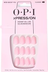 OPI xPRESS-ON Mod About You Light Pink Short Round Nails with Glue