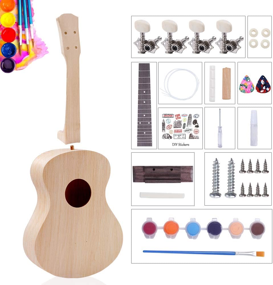 DIY Ukulele Kit Make Your Own Hawaii Ukulele Kit With
