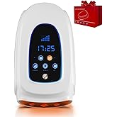Hand Massager with Heat and Compression, Updated 5 in 1 Cordless Hand Massager, Finger Massager, Carpal Tunnel Relief & Wrist Relief Massager, Gift for Women Men, 3 Modes, 5 Gears, Scheduled Shutdown