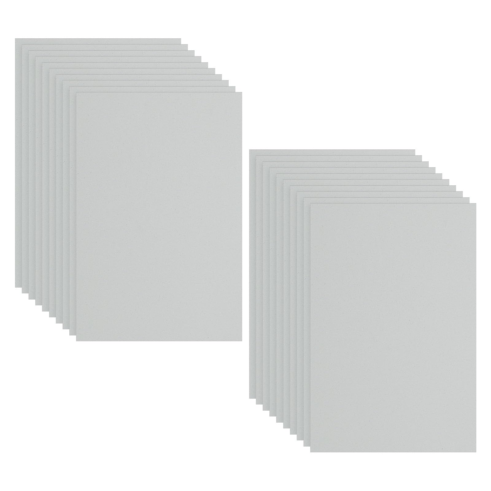 PATIKIL 20 Pack EVA Foam Sheets, 12" x 8" 2mm Thick, Gray