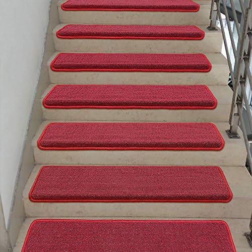 ZZHF Square Simple Stair Mat/Glue-free Wear-resistant Stairs Non-slip Mat/Self-adhesive Step Mat (A pack of 1) carpet underlay (Color : C, Size : 90 * 24cm)