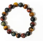 Vansruyi Beads Bracelets Handmade Crystal bracelet Healing or Love or Protection Gemstone Stackable Bracelets for Couple or Bestfriend's Holiday Gift