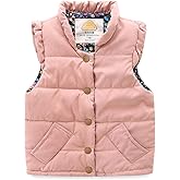 Mud Kingdom Little Girls Vests Outerwear Lightweight Cute Floral