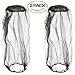 FSLIFE Beekeeping Beekeeper Anti-mosquito Bee Bug Insect Fly Mask Cap with Head Net Mesh Face Protection Outdoor Fishing Equipment (2pcs)