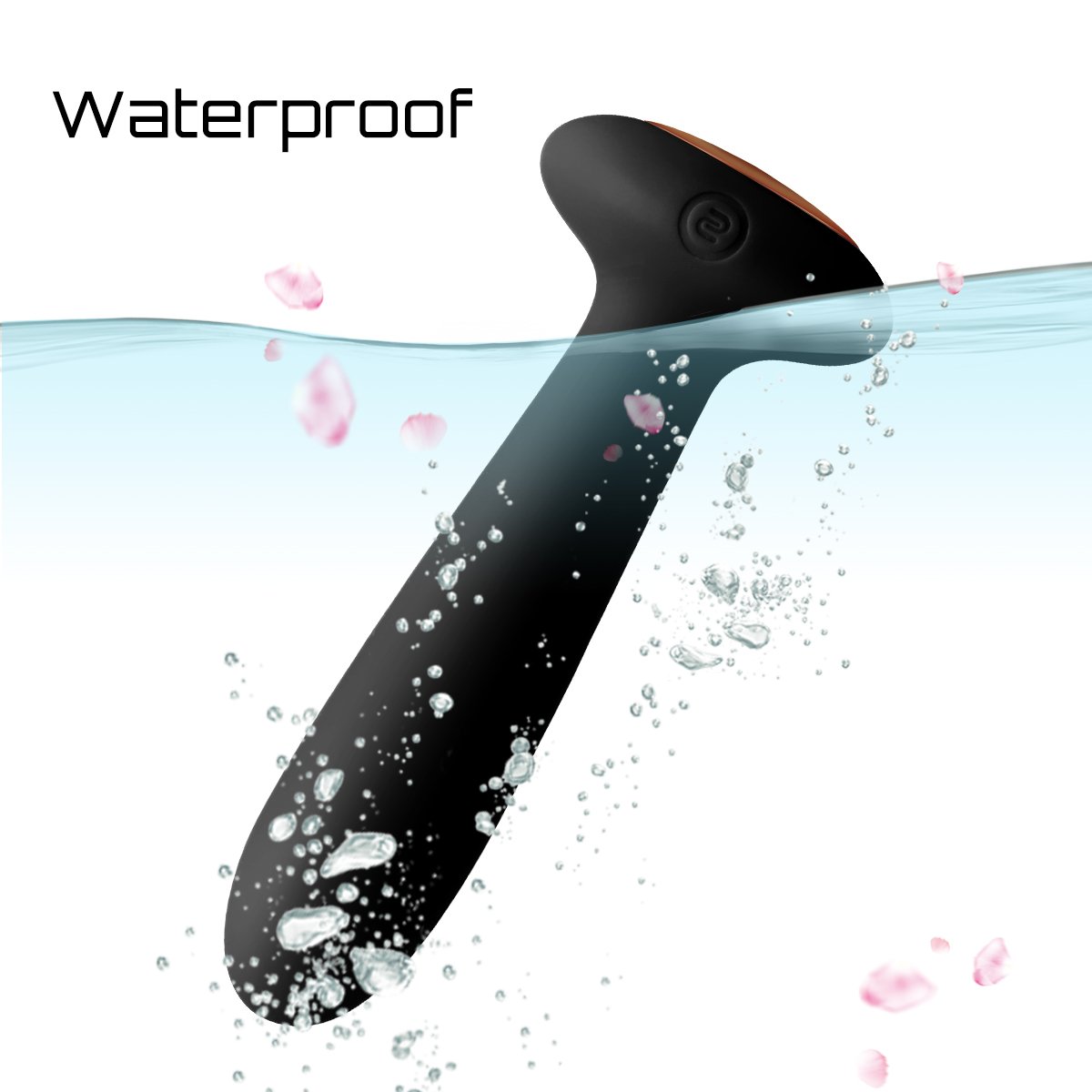 Heating Function Vibrating Anal Plug and Prostate Massager With Remote Control - Rechargeable & Waterproof - Body Safe Silicone Quiet yet Powerful Vibrator for Men Women or Couples (Black)