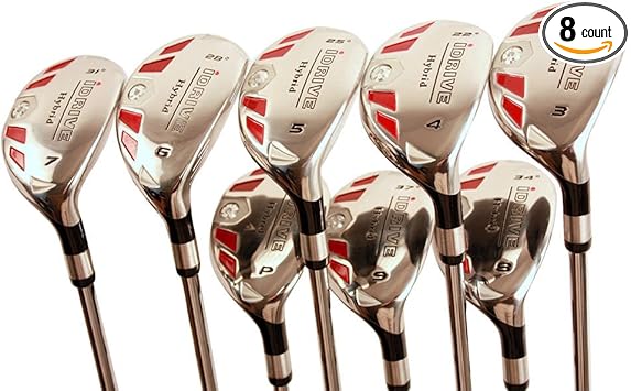 Left handed petite women's golf clubs all ladies idrive hybrids complete set inc Clearance