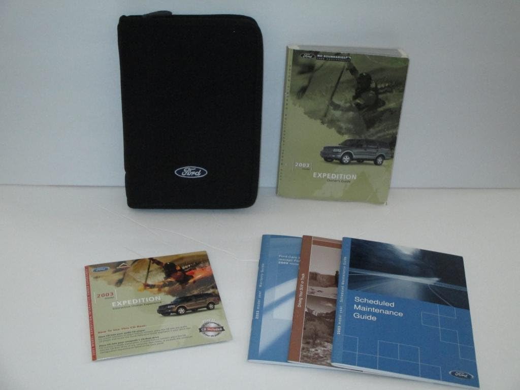 Amazon Com 03 2003 Ford Expedition Owners Manual Book Guide Set 3747 Automotive