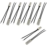 Uxcell a12080600ux0951 10 Pcs Bimetal Temperature Control Switch Thermostat 45C N.O TLRS9700 (Pack of 10)