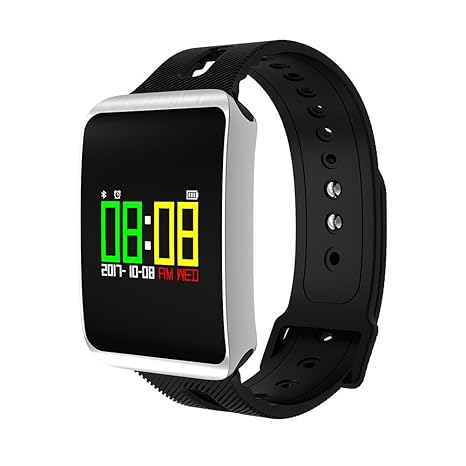 SHOHUANBIA TF1 Pulsera Inteligente 0.96 en Pantalla de Color ...
