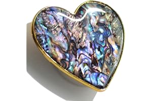 DALSTONE Authentic Natural Sea Shell Mother of Pearl Expandible Collapsible Mobile Phone Grip Stand Holder for Smartphone Tablet Cell Phone Accessory (Black fresh water)