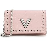 Louis Vuitton What Goes Around Comes Around Women's Pre-Loved Epi Studded Twist Chain Wallet