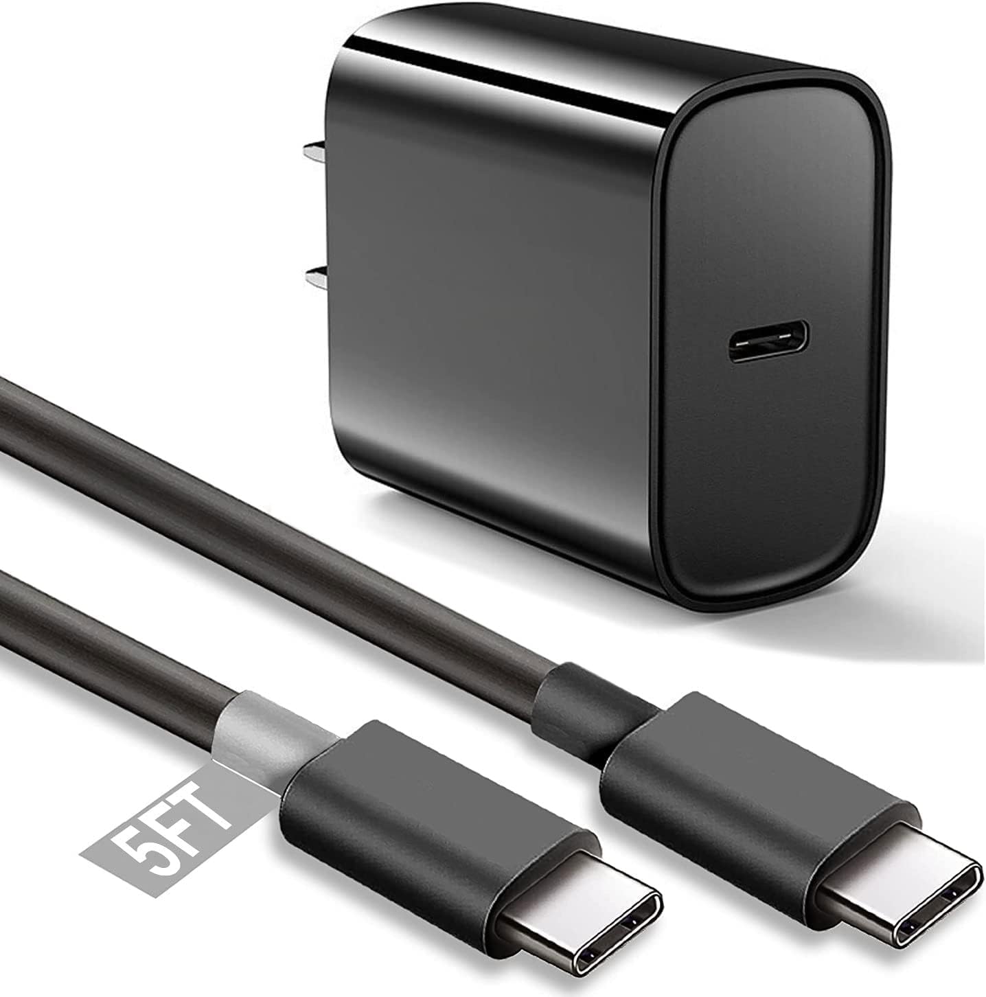 Photo 1 of 20W USB-C Fast Charging Fit for TCL Tablet Charger - (for TCL NXTPAPER 14/11/11 PLUS, TAB 10 NXTPAPER 5G, TAB PRO 5G, TAB 10 GEN 2, TABMAX 10.4, TAB 8 PLUS/LE/SE Charging Cable Power Adapter Cord)