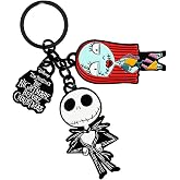 Bioworld Nightmare Before Christmas Character Charms Keychain