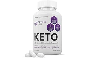 JUSTIFIED LABORATORIES Optimal Max Keto Pills Includes Apple Cider Vinegar Patented goBHB® Exogenous Ketones Advanced Ketogenic Supplement Ketosis Support for Men Women 60 Capsules