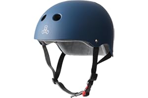 Triple Eight Certified Sweatsaver Helmet for Skateboarding, BMX, Roller Derby, Roller Skating, Inline Skating, Scooter and Bike