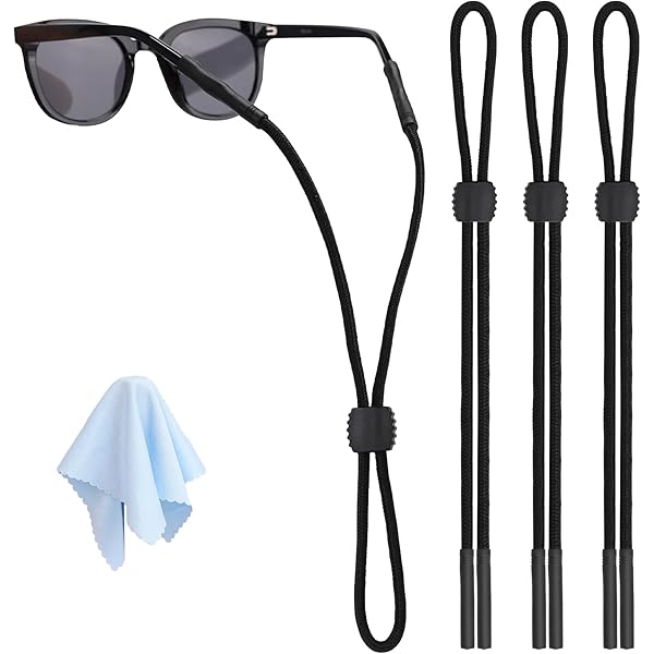 VOOGLASS Glasses Strap(6 PCS) Sports Eyeglass Strap,Adjustable