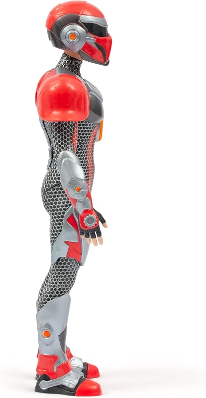 - Scion Del Clan Del Fuoco Zane, Action Figure 27 Cm Articolato, Personaggio Gormiti Con Casco Ed Armatura Effetto Silver Removibili, Per Bambini A Partire Dai 3 Anni