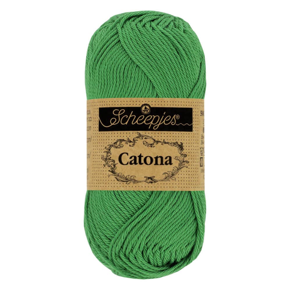 Scheepjes - Scheepjes Catona 515 Emerald Yarn - 1x10g